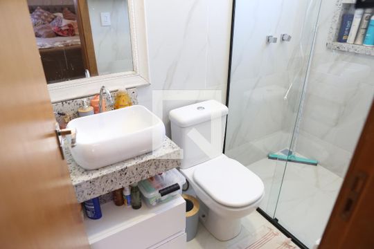 Suite Quarto 1 de apartamento à venda com 3 quartos, 180m² em Riacho das Pedras, Contagem