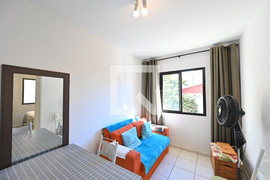 Sala de apartamento para alugar com 1 quarto, 30m² em Mirandópolis, São Paulo