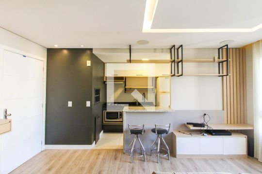 Sala de apartamento para alugar com 2 quartos, 60m² em Marechal Rondon, Canoas