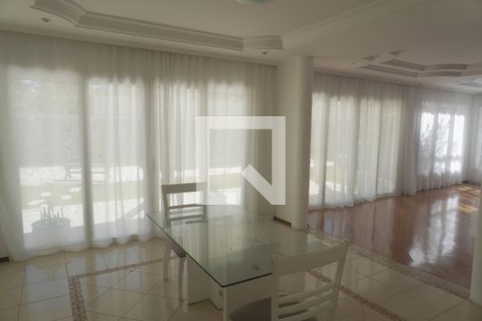 Sala de Jantar de casa de condomínio para alugar com 4 quartos, 455m² em Residencial Morada dos Lagos, Barueri