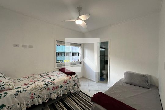 Quarto 2 Suíte de apartamento para alugar com 2 quartos, 90m² em Centro, São Vicente