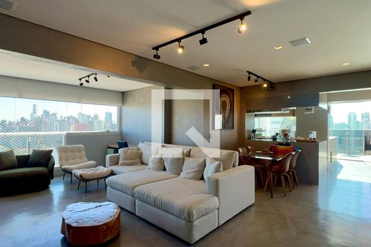 Sala de apartamento para alugar com 3 quartos, 200m² em Pinheiros, São Paulo