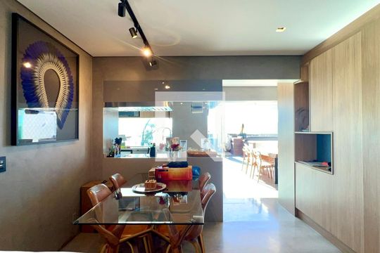 Sala de Jantar de apartamento para alugar com 3 quartos, 200m² em Pinheiros, São Paulo