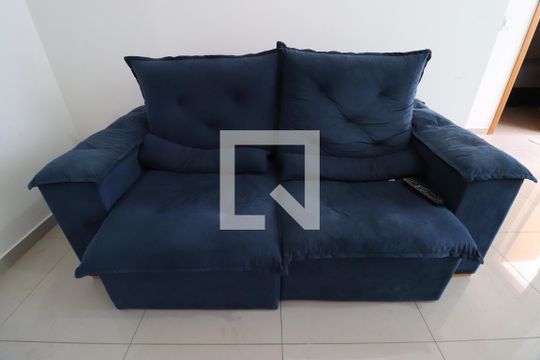 Sala de apartamento para alugar com 2 quartos, 58m² em Santa Mônica, Uberlândia