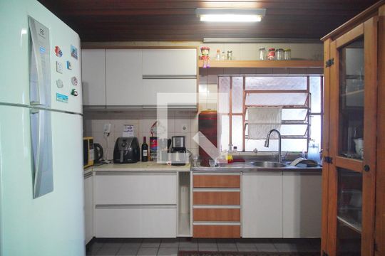 sala/cozinha de casa para alugar com 2 quartos, 110m² em Pinheiro, São Leopoldo