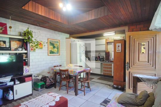 sala/cozinha de casa para alugar com 2 quartos, 110m² em Pinheiro, São Leopoldo
