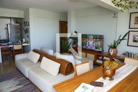 Sala de apartamento à venda com 3 quartos, 90m² em Setor Leste Vila Nova, Goiânia