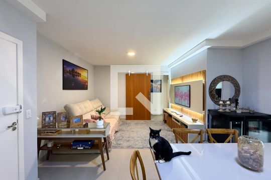 Sala de apartamento à venda com 3 quartos, 100m² em Nova Petrópolis, São Bernardo do Campo