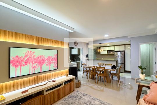 Sala de apartamento à venda com 3 quartos, 100m² em Nova Petrópolis, São Bernardo do Campo
