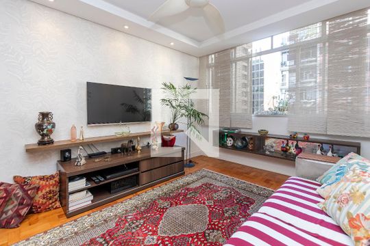 Sala de apartamento à venda com 3 quartos, 120m² em Itaim Bibi, São Paulo