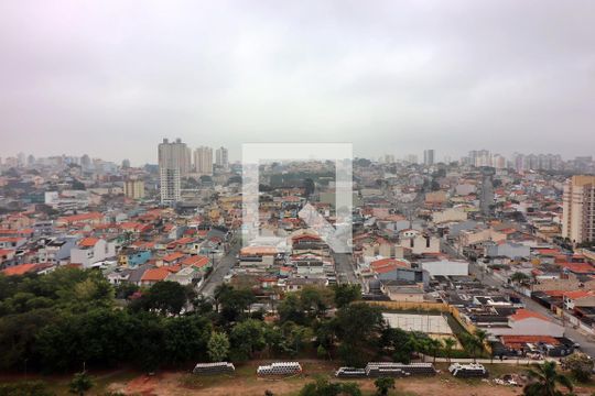 Sala Sacada Vista  de apartamento à venda com 2 quartos, 58m² em Baeta Neves, São Bernardo do Campo