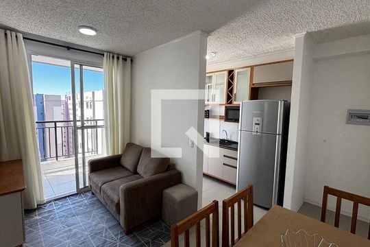 Sala - Sala de Jantar de apartamento para alugar com 2 quartos, 42m² em Jardim, Santo André