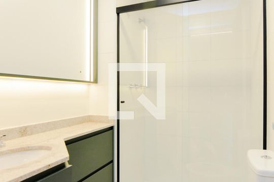 Banheiro de apartamento para alugar com 1 quarto, 40m² em Vila Camargos, Guarulhos