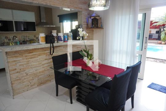 Sala de Jantar de casa de condomínio à venda com 3 quartos, 490m² em Tarumã, Barueri