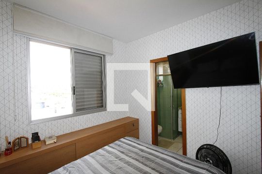 Quarto 1 - Suíte de apartamento à venda com 3 quartos, 140m² em Monsenhor Messias, Belo Horizonte
