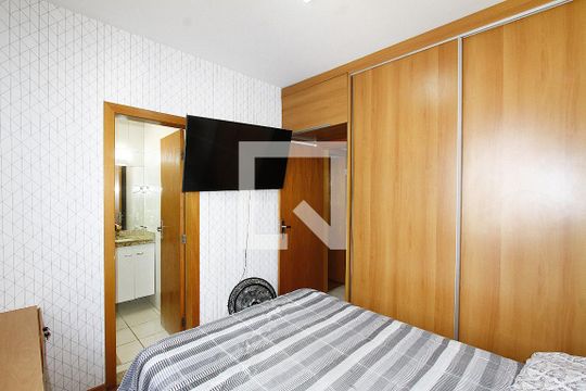 Quarto 1 - Suíte de apartamento à venda com 3 quartos, 140m² em Monsenhor Messias, Belo Horizonte