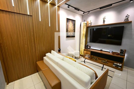 Sala de apartamento para alugar com 2 quartos, 56m² em Setor Bueno, Goiânia