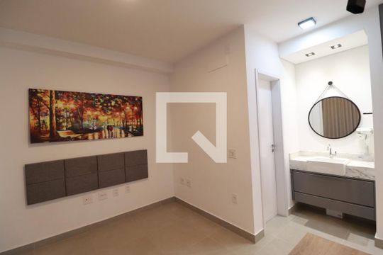Sala de apartamento para alugar com 1 quarto, 50m² em Alto da Boa Vista, Ribeirão Preto