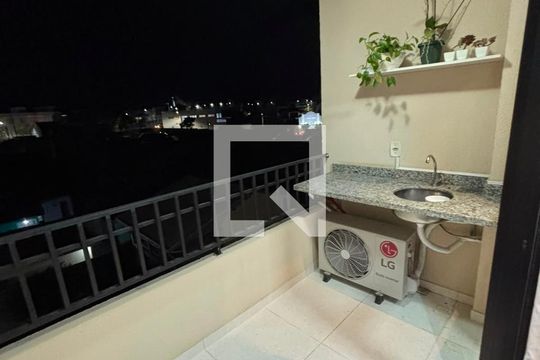 Varanda da Sala/cozinha de apartamento para alugar com 2 quartos, 65m² em Jardim California, Jacareí