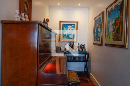 Sala de apartamento à venda com 3 quartos, 107m² em Vila Andrade, São Paulo