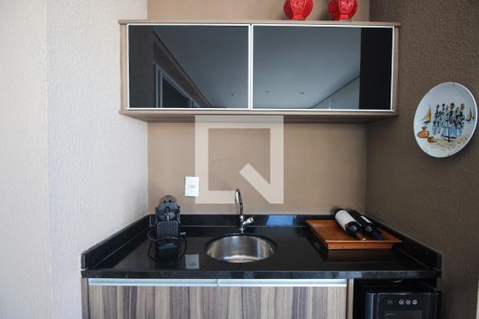 Varanda da Sala de apartamento à venda com 3 quartos, 107m² em Vila Andrade, São Paulo