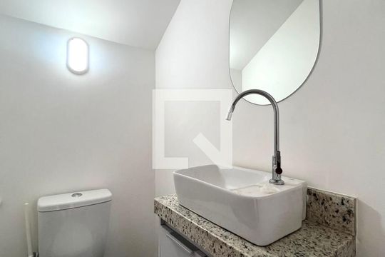 Lavabo de casa de condomínio à venda com 3 quartos, 168m² em Chácara Primavera, Campinas