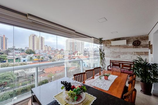 Varanda de apartamento à venda com 2 quartos, 90m² em Vila Carrão, São Paulo