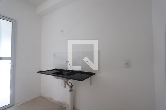 Sala/cozinha de apartamento à venda com 2 quartos, 42m² em Cidade São Mateus, São Paulo