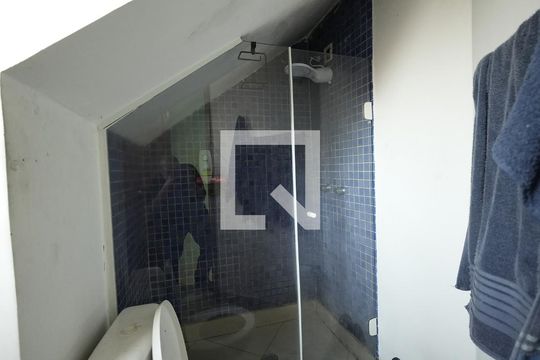Banheiro da Suíte de casa à venda com 1 quarto, 60m² em Vila Gilda, Santo André