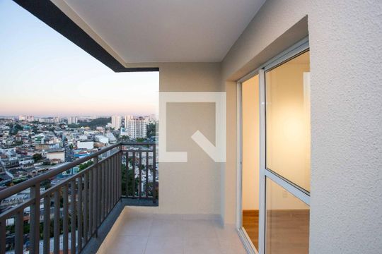 Varanda da Sala de apartamento para alugar com 2 quartos, 70m² em Centro, Diadema