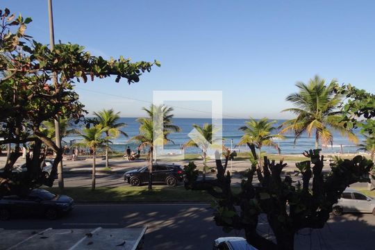 vista da sala de apartamento para alugar com 3 quartos, 67m² em Barra da Tijuca, Rio de Janeiro