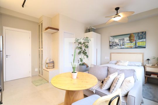 Studio de apartamento para alugar com 1 quarto, 25m² em Pompeia, São Paulo