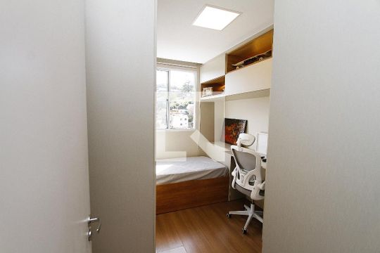 Quarto 1 de apartamento à venda com 2 quartos, 55m² em Salgado Filho, Belo Horizonte