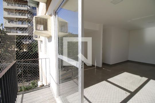 Varanda da Sala de apartamento para alugar com 1 quarto, 63m² em Freguesia (jacarepaguá), Rio de Janeiro