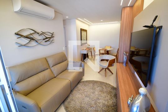 Sala de apartamento para alugar com 3 quartos, 80m² em Bonfim, Campinas