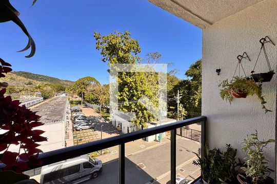 Varanda de apartamento à venda com 2 quartos, 45m² em Vargem Grande, Rio de Janeiro