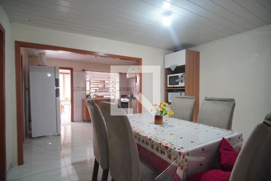 Sala de Jantar de casa à venda com 3 quartos, 180m² em Scharlau, São Leopoldo