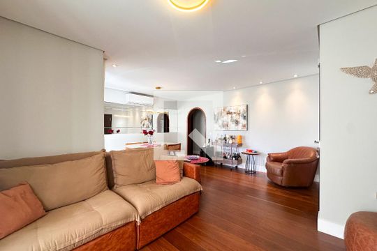 Sala de apartamento para alugar com 4 quartos, 130m² em Centro, São Bernardo do Campo