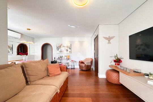 Sala de apartamento para alugar com 4 quartos, 130m² em Centro, São Bernardo do Campo