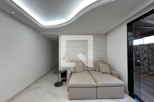 Sala de apartamento à venda com 2 quartos, 75m² em Paquetá, Belo Horizonte