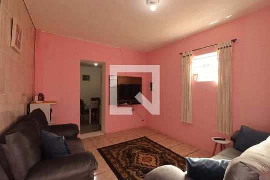 Sala da Casa 1 de casa à venda com 3 quartos, 225m² em Parque Itrapoã, Santo André