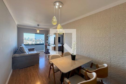 Sala de apartamento à venda com 2 quartos, 52m² em Jardim Casablanca, São Paulo