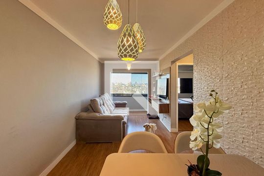 Sala de apartamento à venda com 2 quartos, 52m² em Jardim Casablanca, São Paulo