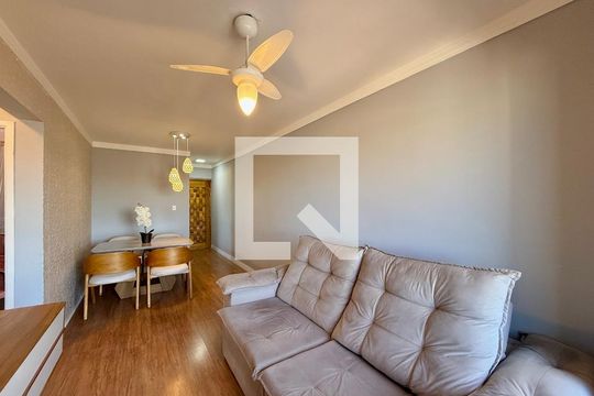 Sala de apartamento à venda com 2 quartos, 52m² em Jardim Casablanca, São Paulo