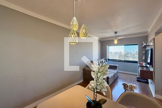Sala de apartamento à venda com 2 quartos, 52m² em Jardim Casablanca, São Paulo