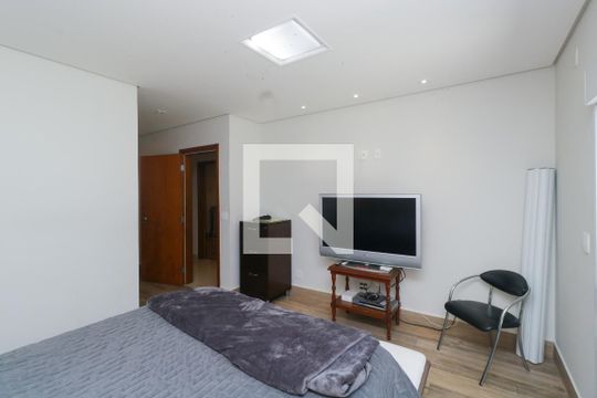 Suíte Master de casa para alugar com 3 quartos, 400m² em Campestre, Santo André
