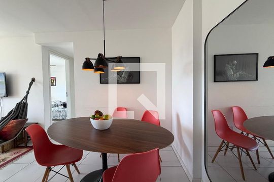 Sala de apartamento à venda com 3 quartos, 83m² em Barra Olímpica, Rio de Janeiro