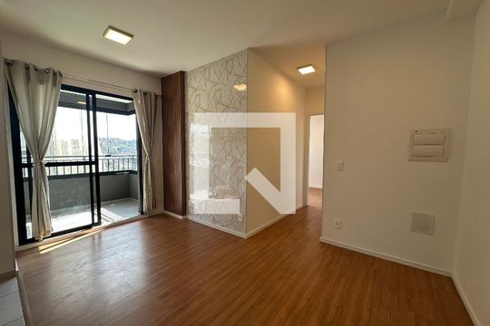 Sala de apartamento para alugar com 1 quarto, 48m² em Vila Pindorama, Barueri
