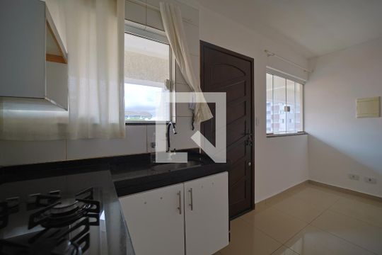 Sala/Cozinha de apartamento à venda com 1 quarto, 38m² em Vila Ré, São Paulo