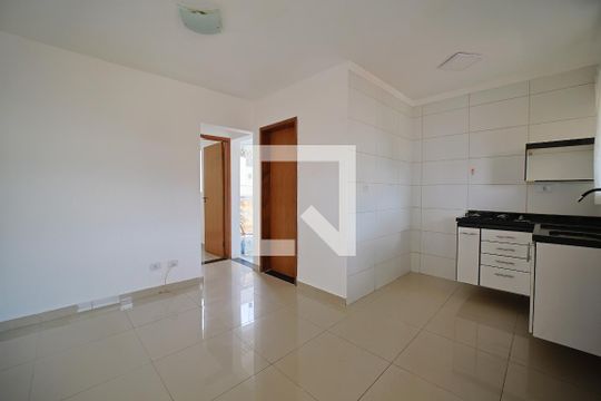 Sala/Cozinha de apartamento à venda com 1 quarto, 38m² em Vila Ré, São Paulo